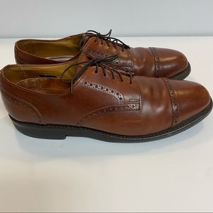 Allen Edmonds Benton Cap Toe Oxford Shoes Sz 10.5